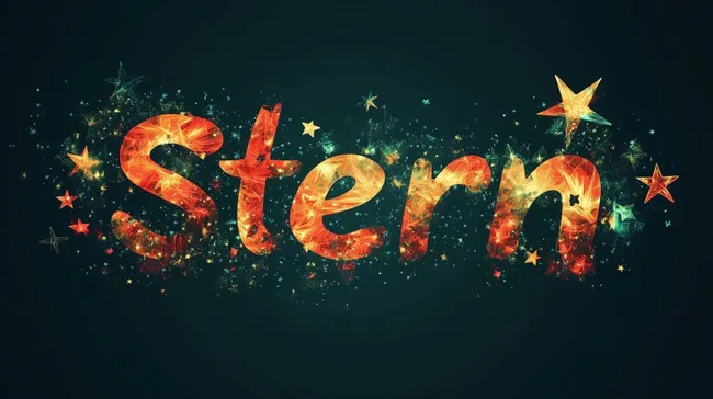 Funkelnde Sternenköpfe in dramatischer Nachtkulisse