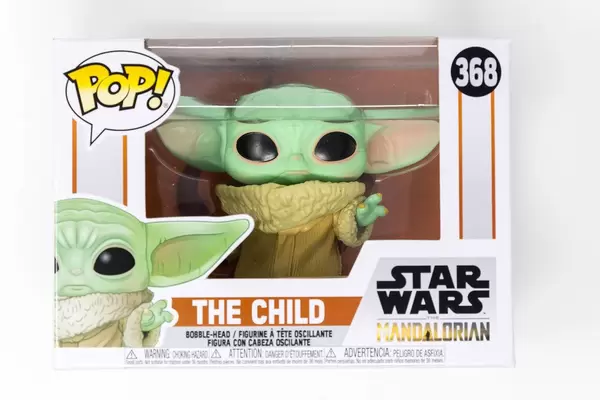 Funko POP Star Wars: Mandalorian - The Child sammelbares Spielzeug in der Verpackung
