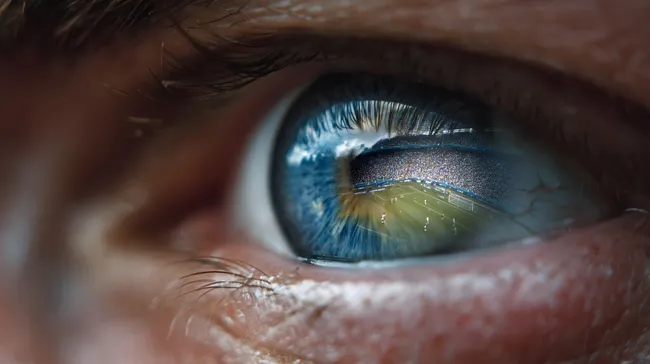 Fußballstadion im Auge des Betrachters