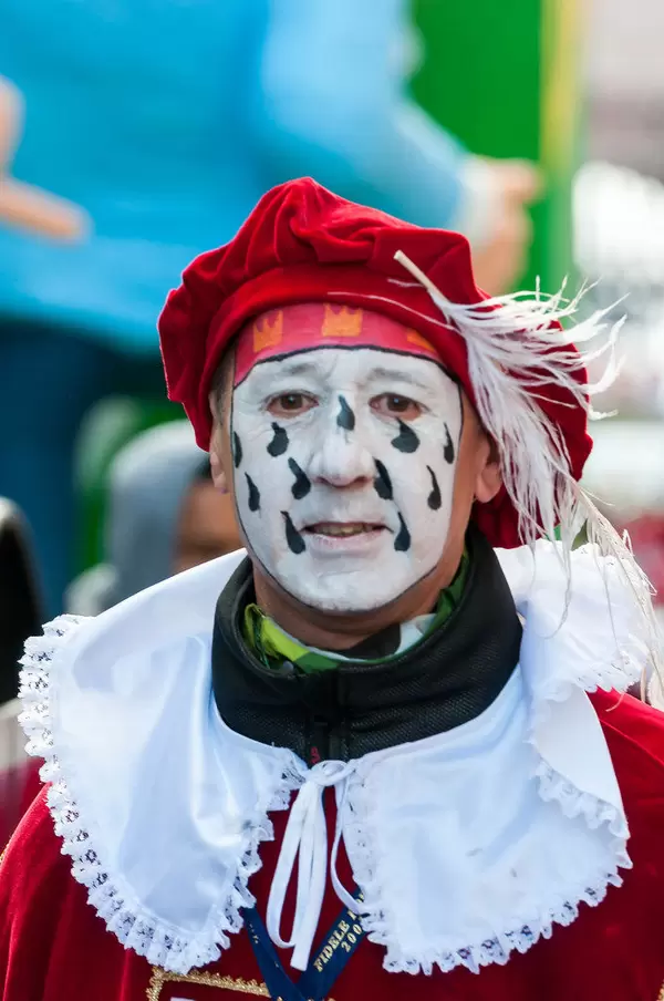 Fußtruppe am Rosenmontagszug