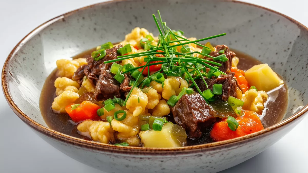 Gaisburger Marsch mit Spätzle und Rindfleisch