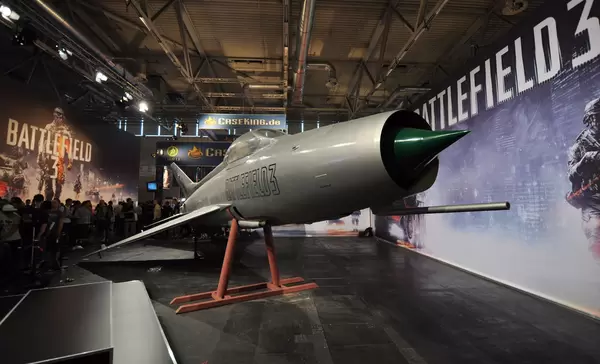 Gamescom 2011: Battlefield 3 Jet