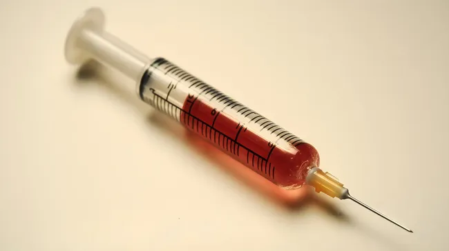 Gefüllte Spritze für medizinischen Gebrauch