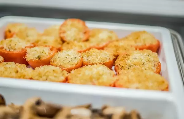 Gefüllte Paprika mit Käse