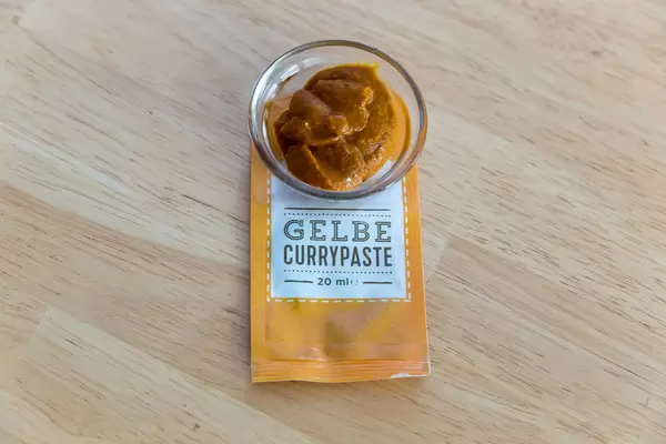 Gelbe Currypaste von Hellofresh