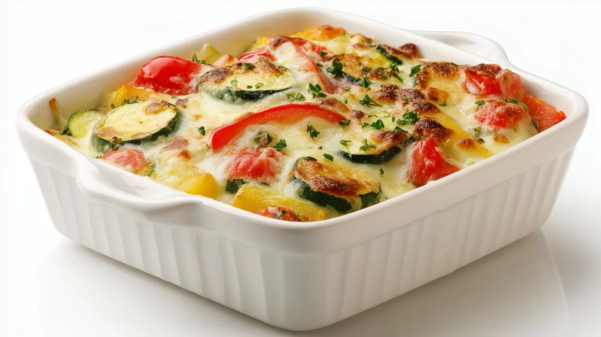 Gemüseauflauf superschnell und variabel mit Käsekruste