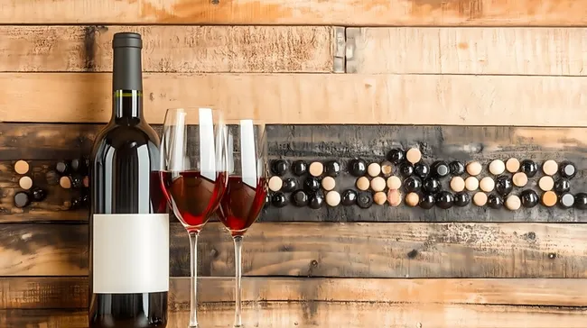 Genussvolle Weinverkostung in rustikaler Atmosphäre