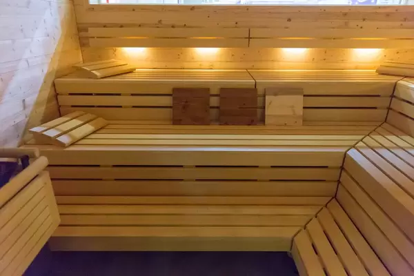 Geräumige Sauna - FIBO Köln 2018