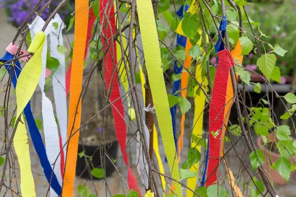 Geschmückter Maibaum