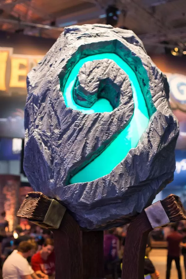 Gestaltung vom Hearthstone Messestand