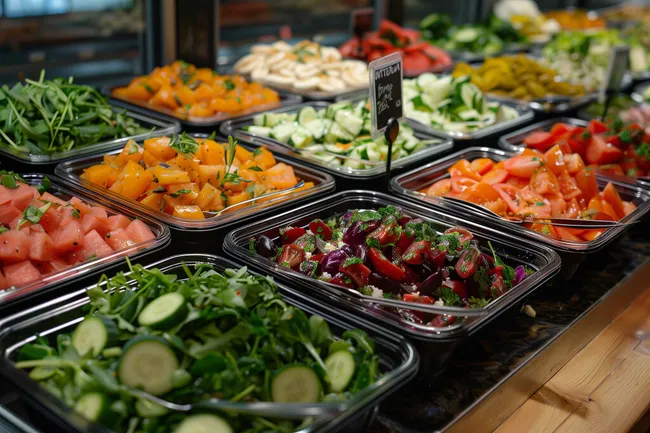 Gesunde Zutaten für ein köstliches Gericht