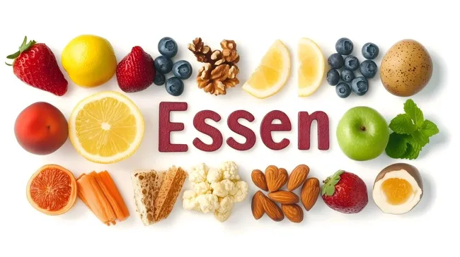 Gesunder Obst- und Gemüse-Mix für ausgewogene Ernährung
