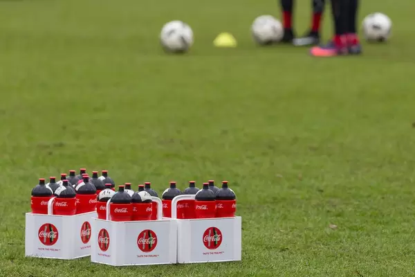 Getränkeflaschen beim Training
