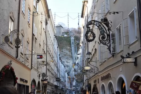 Getreidegasse in Salzburg