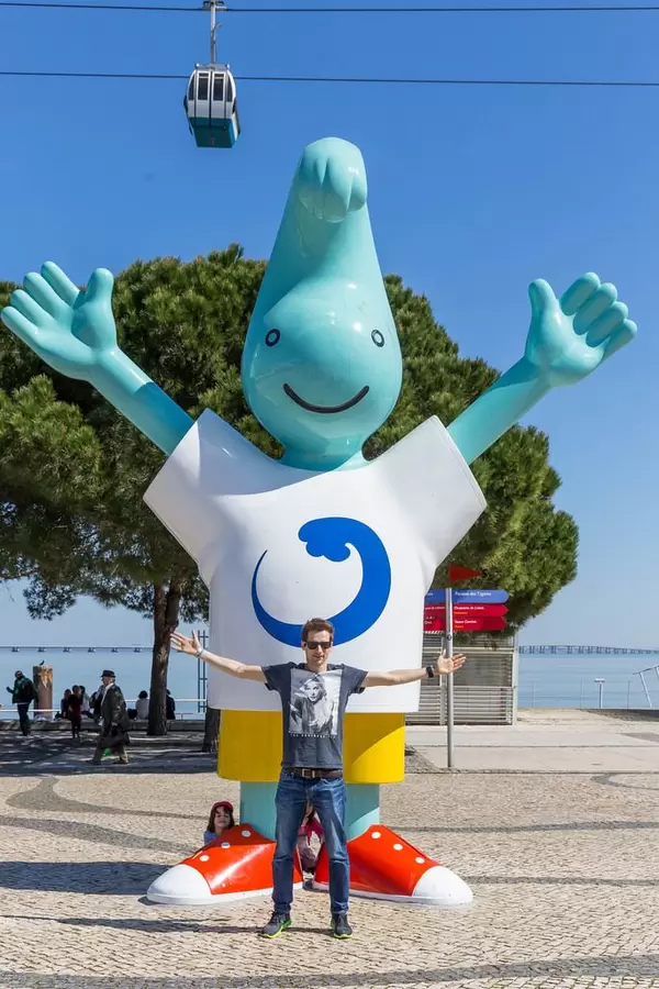 Gil - das Maskottchen der Expo 98