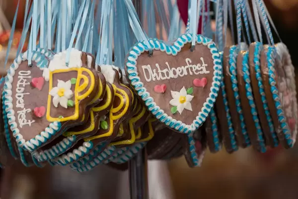 Gingerbread hearts - Oktoberfest 2017