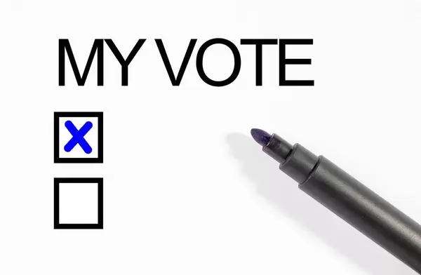 Giving a vote at European elections