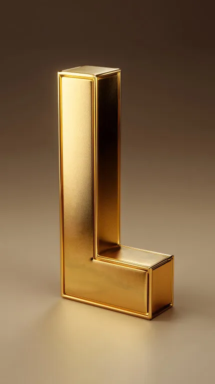 Glänzendes goldenes Quaderdesign-Element