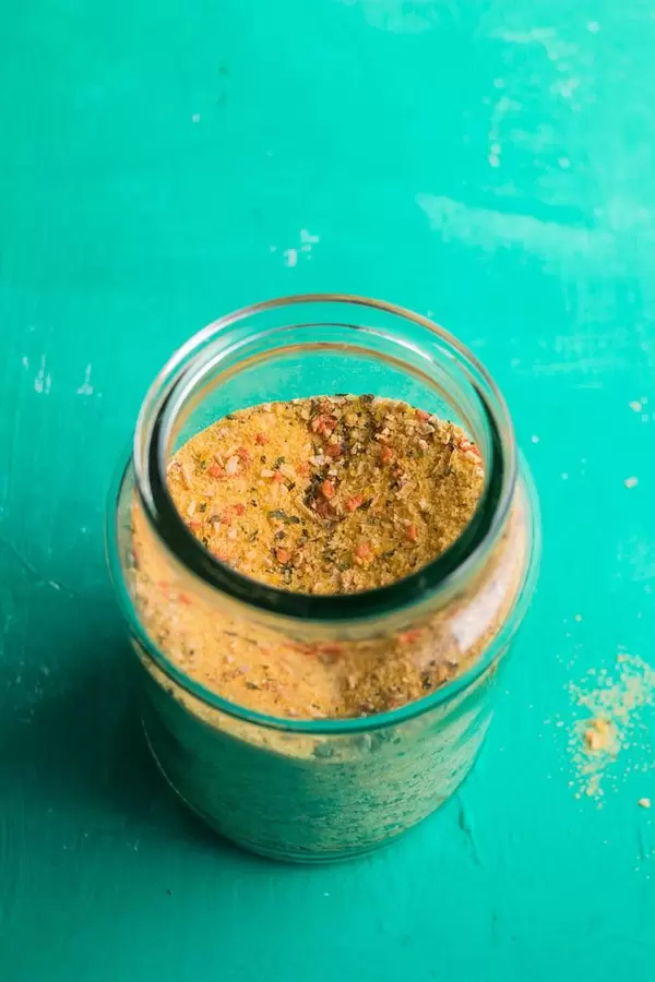 Glass Jar With Culinary Herb