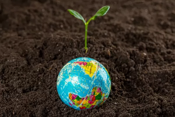 Global care for nature concept