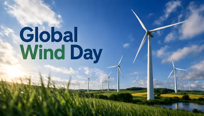 Global Wind Day am 15. Juni
