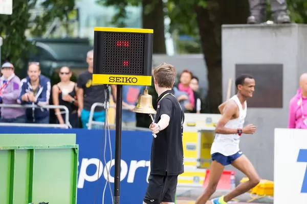 Glockenläuter (Marathon Finale) bei den IAAF Leichtathletik-Weltmeisterschaften 2017 in London