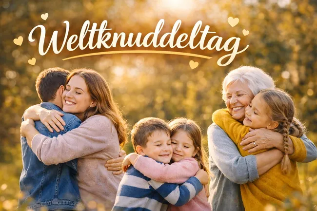 Weltknuddeltag am 21. Januar