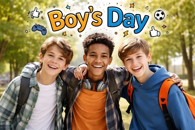 Boys' Day am 24. April