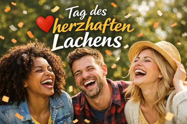 Tag des herzhaften Lachens am 24. Januar