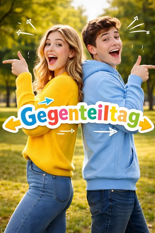 Gegenteiltag am 25. Januar