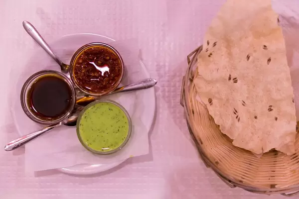 Glutenfree wraps with dip sauces