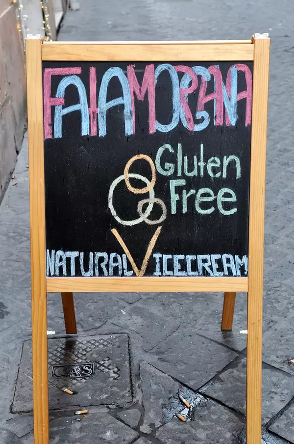 Glutenfreies Eis