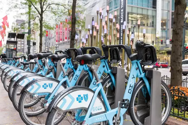 Go with Blue Leihräder in Chicago