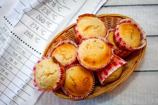 Goldbraune Muffins