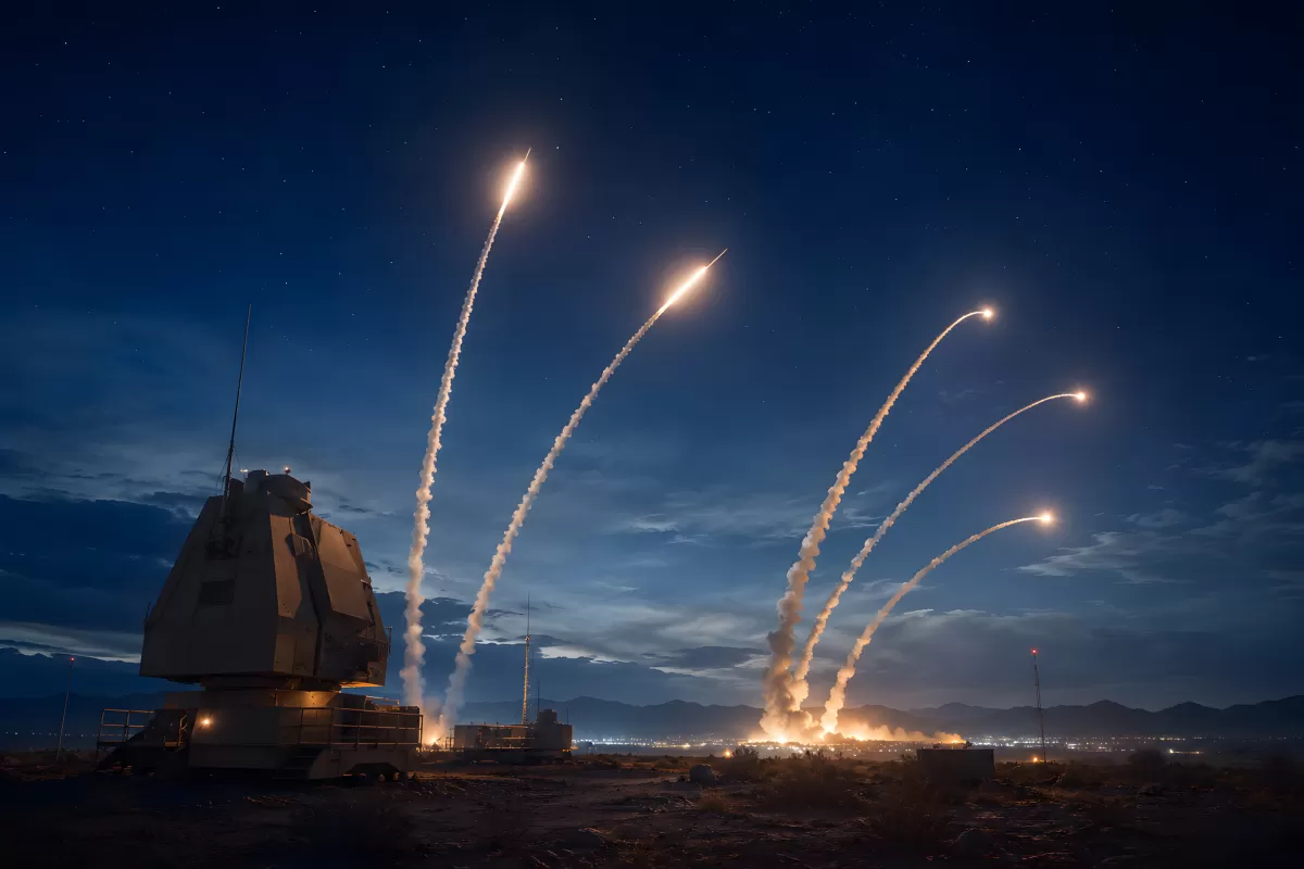 Golde Dome: Raketenabschuss vom Militärsystem