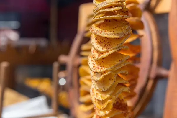 Goldlocke im Pakora Teigmantel