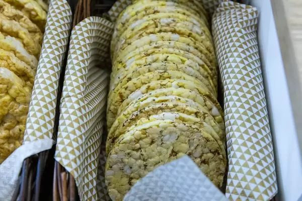 Goodfood - Maiswaffeln mit Oregano und extradünnen Chiasamen