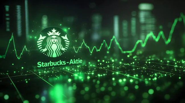 Grafische Darstellung des Starbucks-Aktienkurses