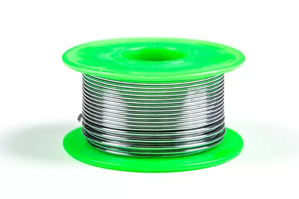 Green tin coil for soldering iron