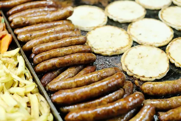 Grilled sausages and Pita bread (Flip 2019)