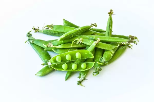 Grüne Erbsen
