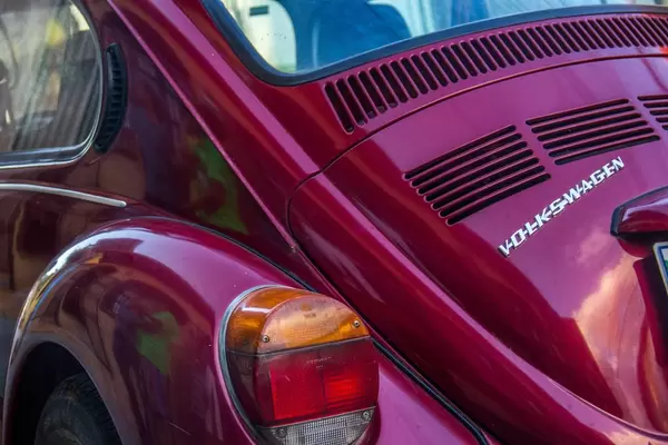 Gut erhaltener Volkswagen Käfer. Oldtimer