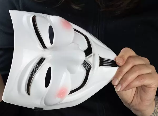 Guy Fawkes Maske