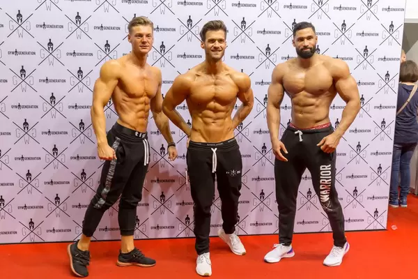 Gym Generation Modelle beim Fotoshooting - FIBO Köln 2018