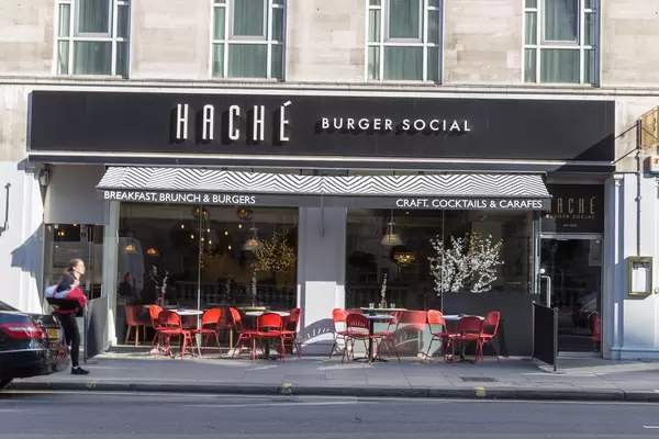 Hache Burger Lokal in London