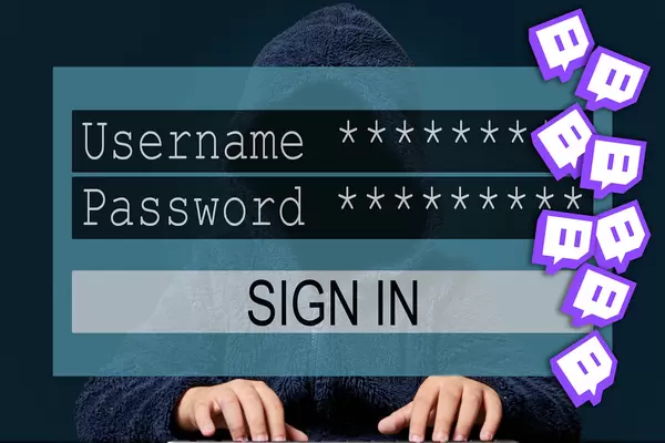 Hacker breaking security of Twitch account. Twitch hacking - streamers earnings leaked