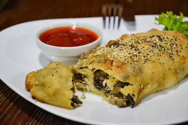 Hähnchen-Gemüse-Kuchen