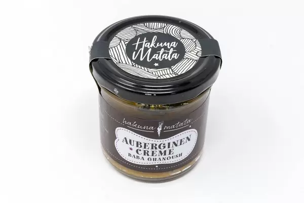 Hakuna Matata - Auberginen Creme im Glas