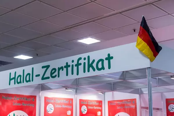Halal Zertifikat Messestand