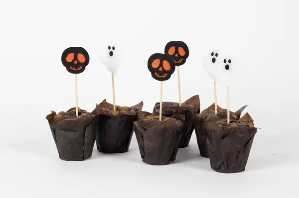 Halloween muffins